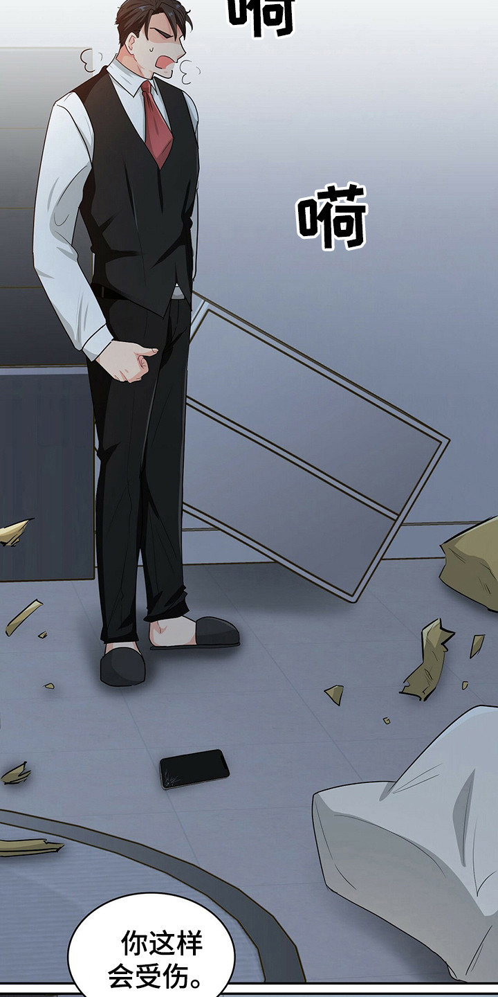 霸总养成漫画,第22章：砸东西1图