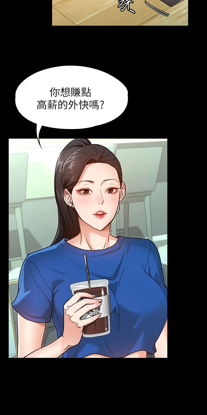 健身完胳膊疼的伸不直漫画,第16章：名片1图