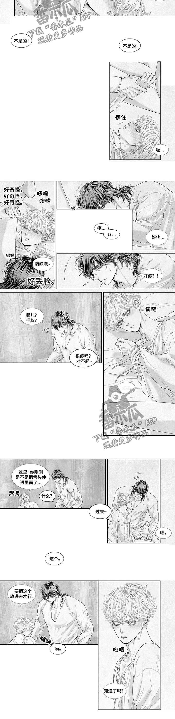 剑与火焰漫画,第50章：我很开心2图