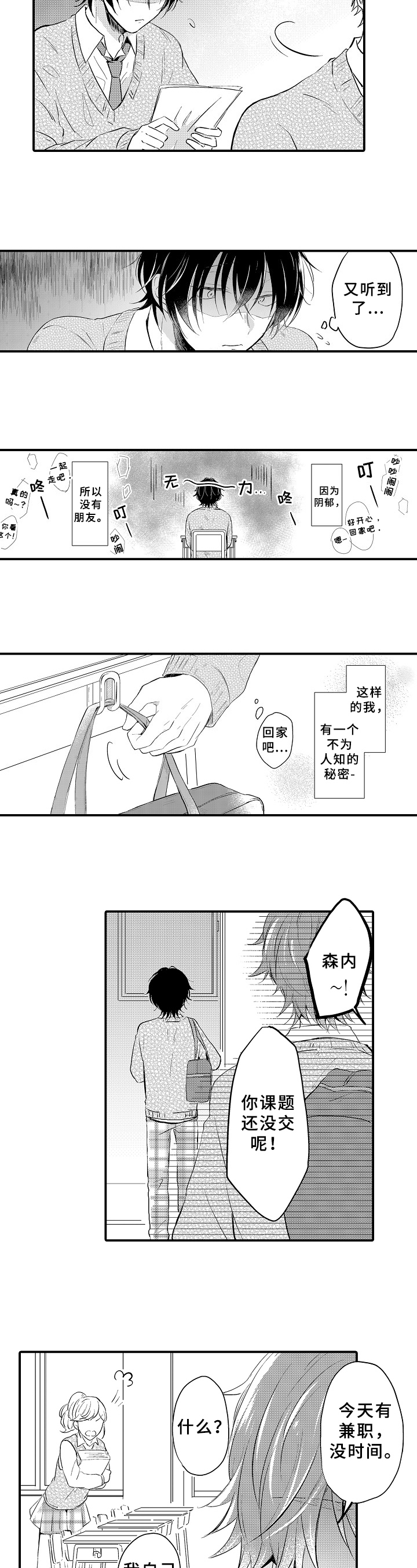 须田君的秘密漫画,第1章：爱好1图