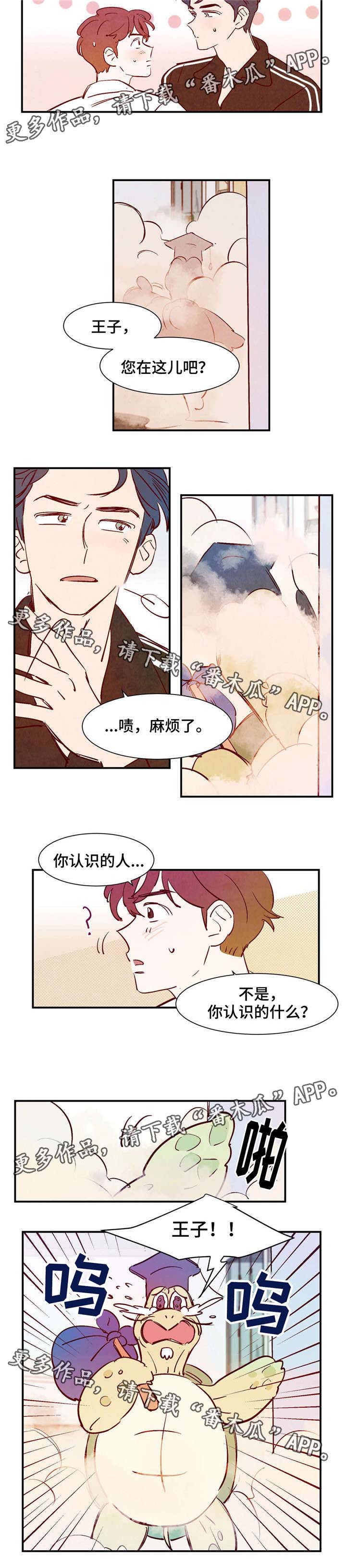 寻鳞之旅漫画图片漫画,第18章：会说话的乌龟1图