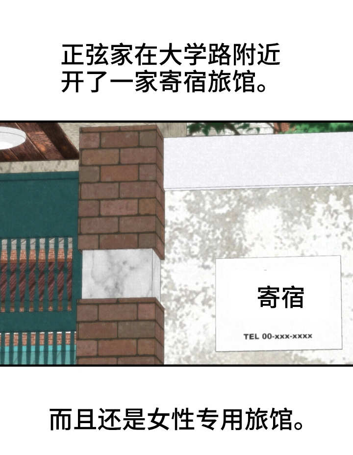 私人旅馆住宿漫画,第2章：窗户1图