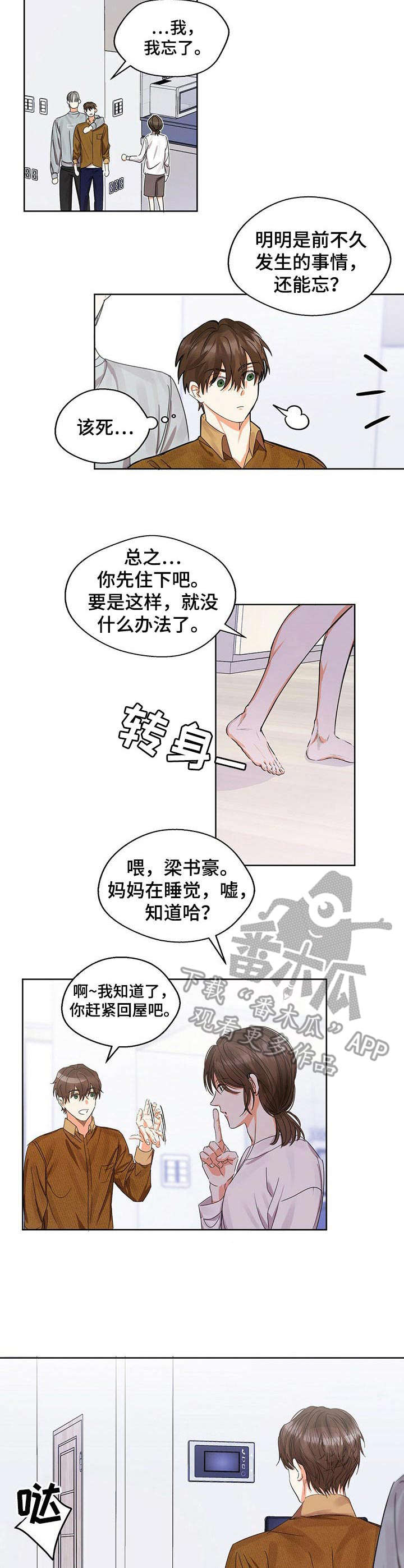 柠檬的苦味的功效漫画,第11章：暂住1图