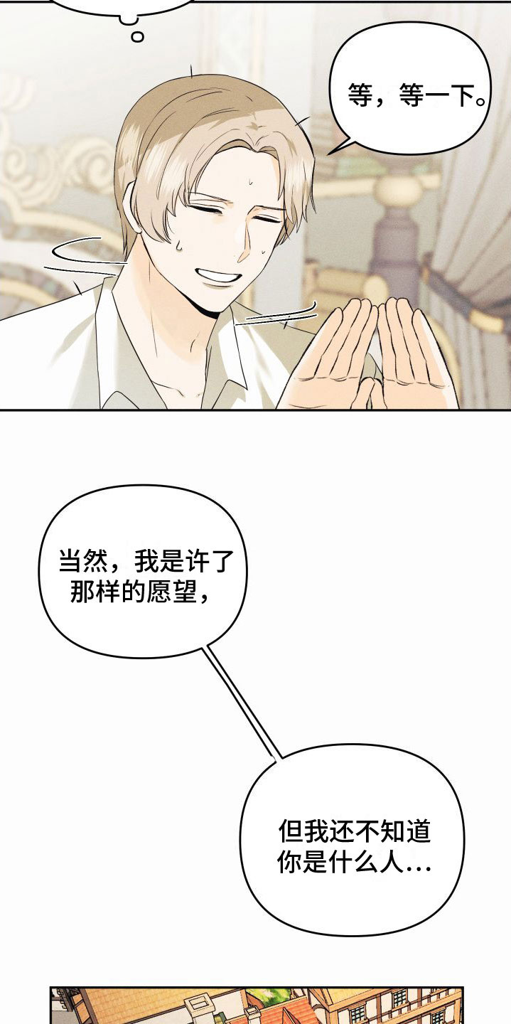 伴侣是海神漫画,第1章：许愿1图