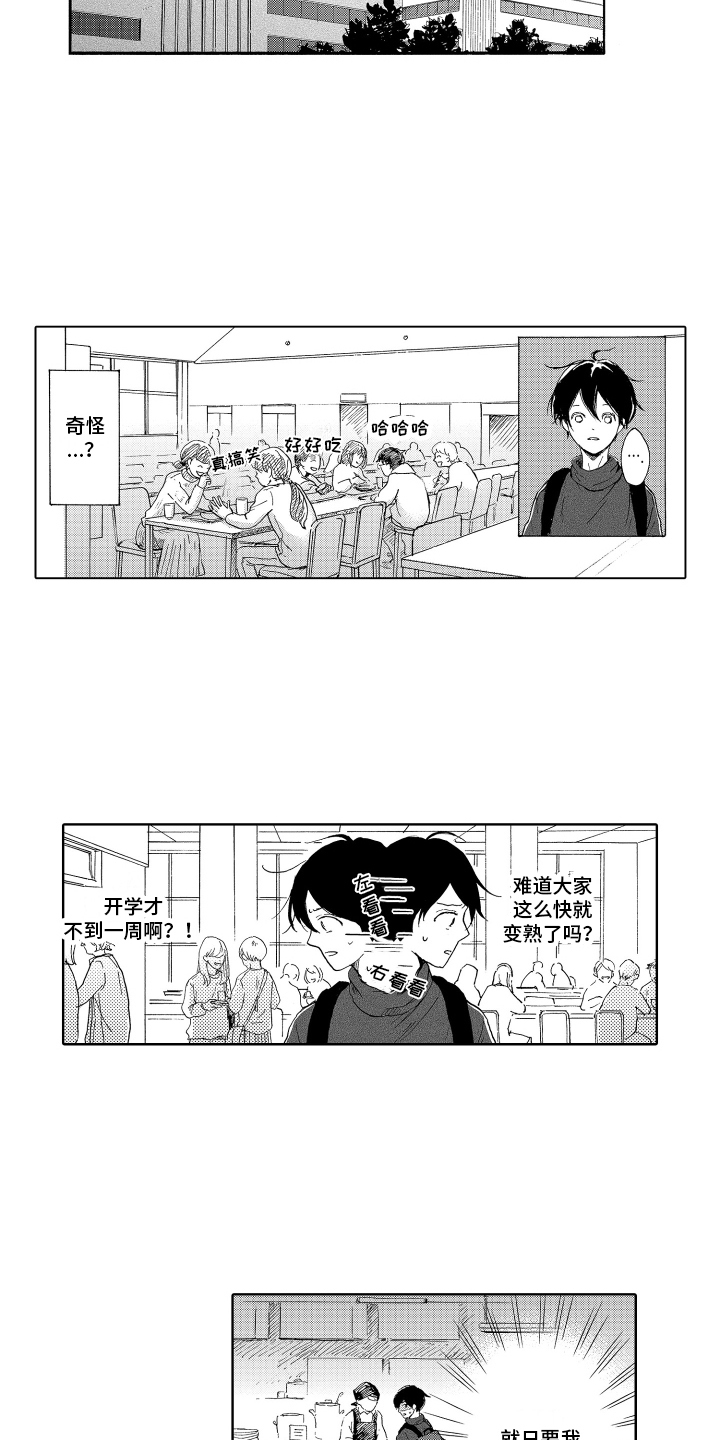 我甜蜜的家英语小作文漫画,第1章：独居1图