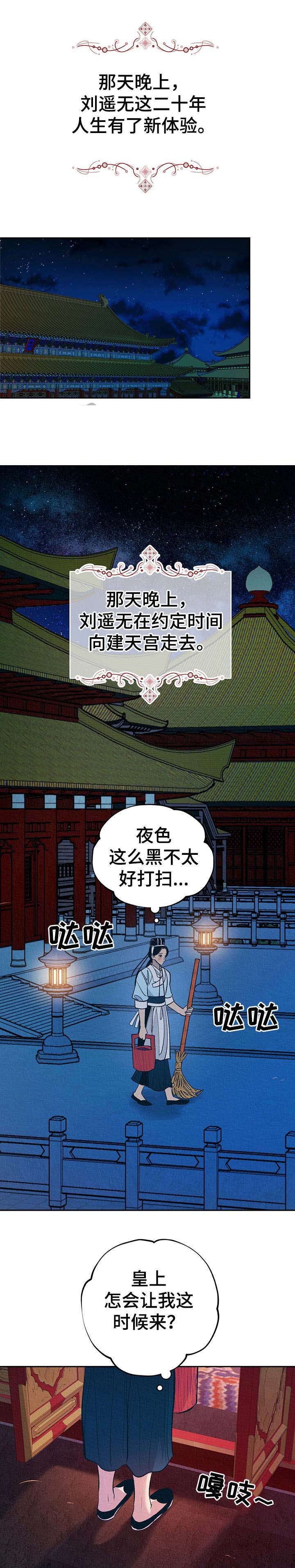 皇帝秘闻简介漫画,第5章：夜晚召见1图