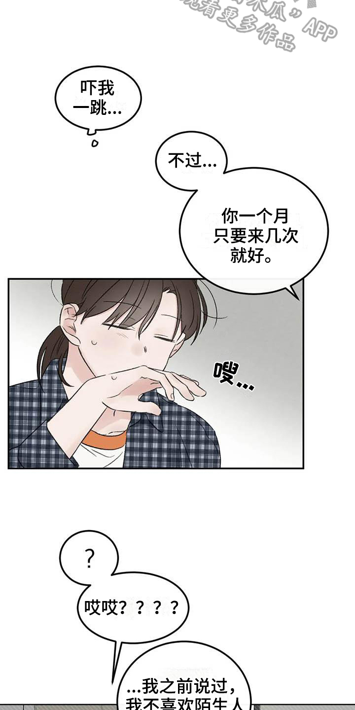 预料之外的受伤代表什么数字漫画,第5章：签合同1图