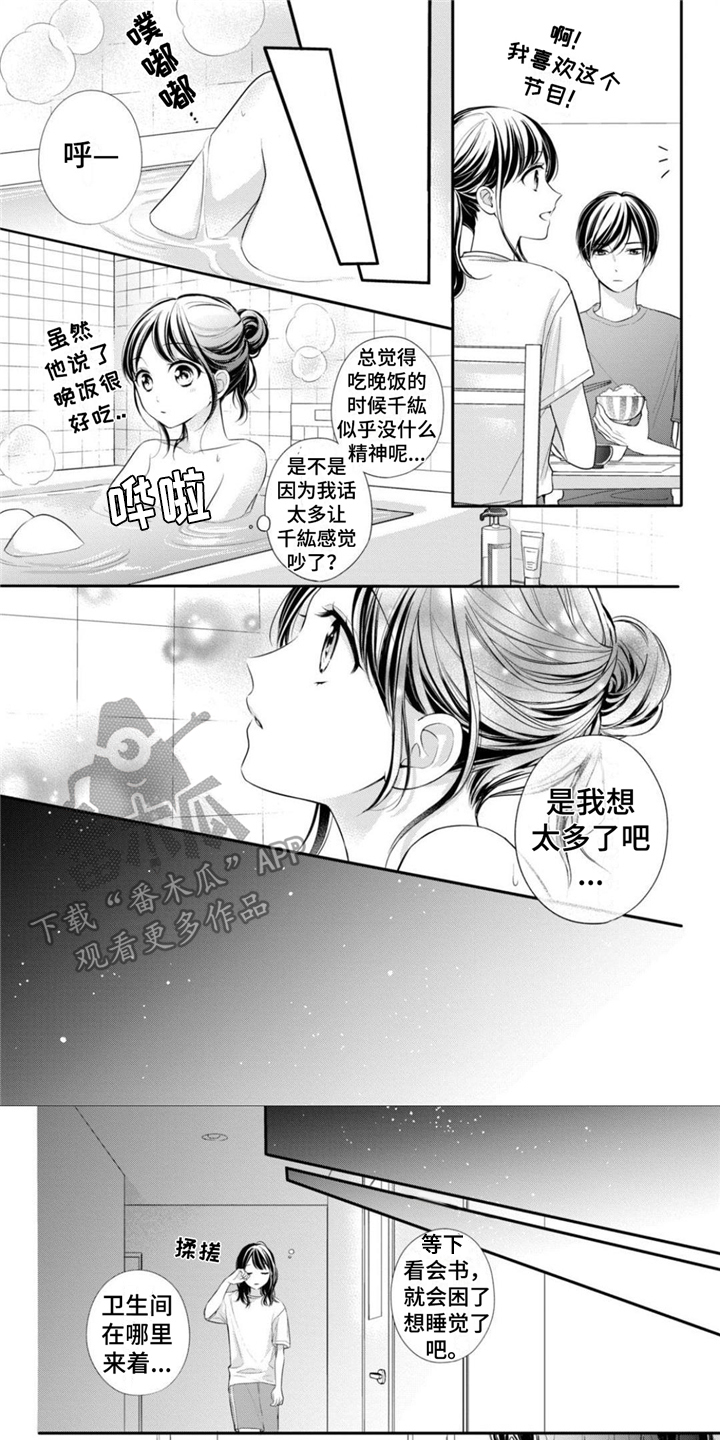 千紘被我迷住了漫画,第23章：吓一跳1图