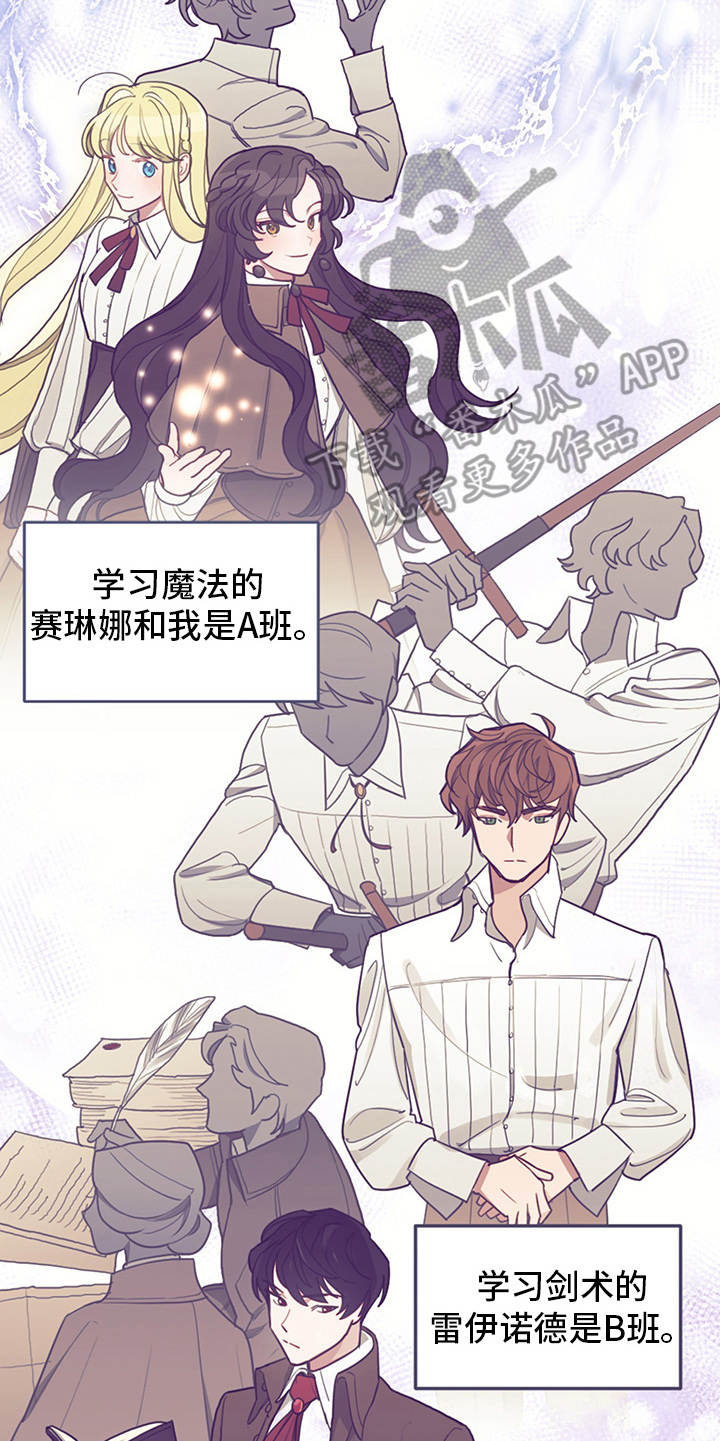 我竟是大反派文字游戏漫画,第13章：搭讪1图