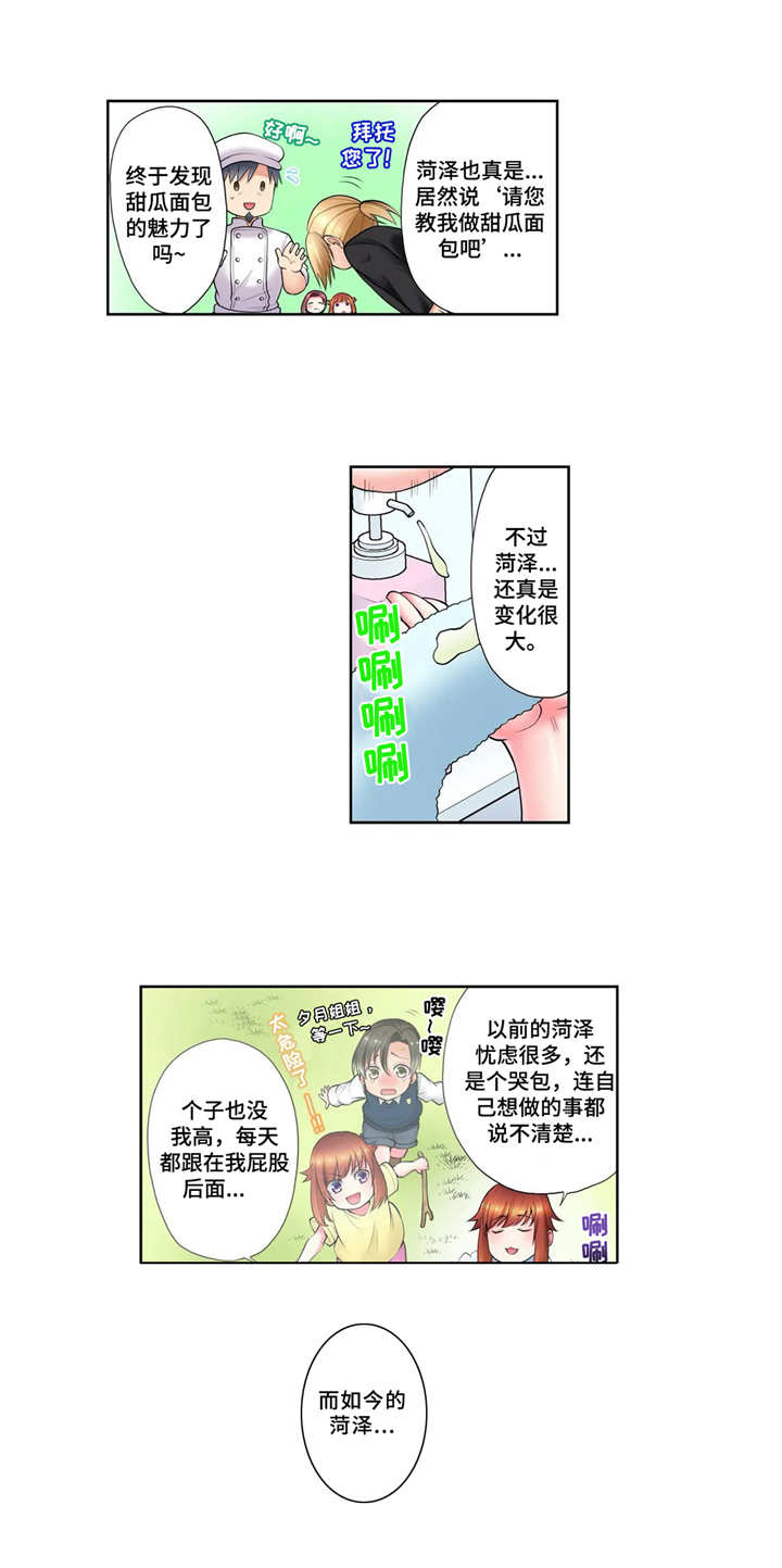 甜瓜面包直播卖货漫画,第10章：兼职2图