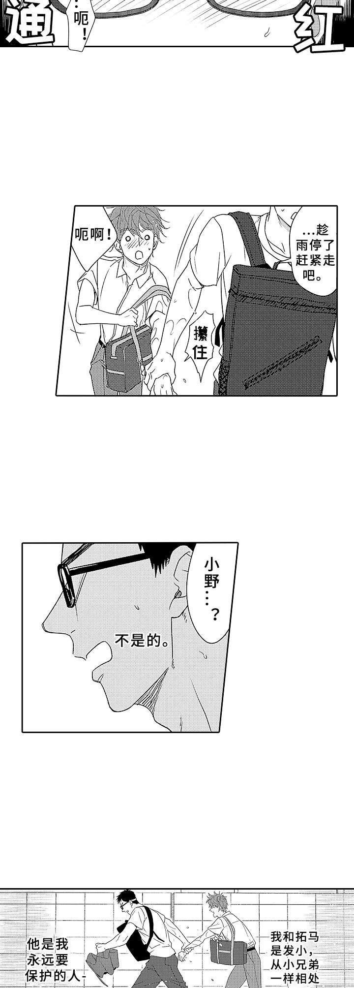 为初恋而改变漫画,第13章：田径事业1图