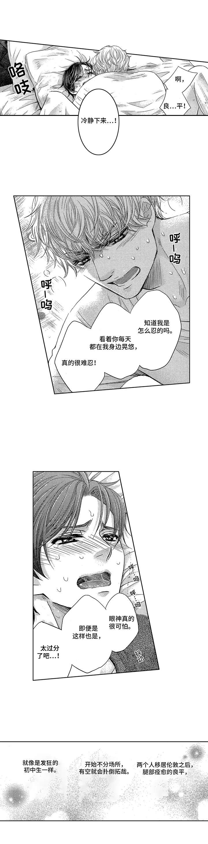 芭蕾王子漫画,第20章：慢慢向前2图