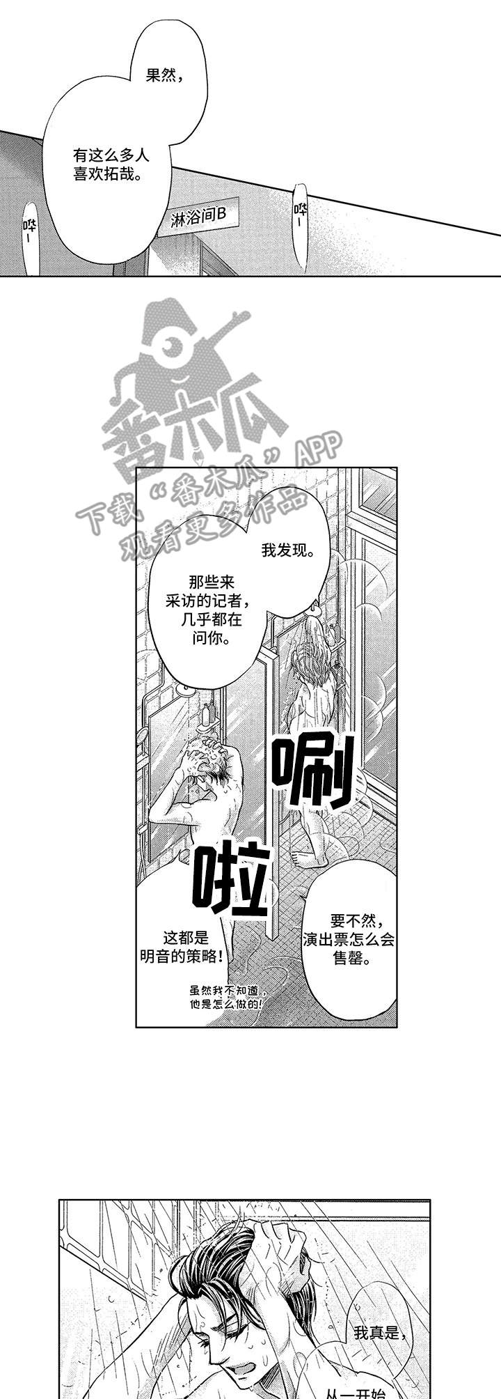 芭蕾王子盛世东近况漫画,第12章：采访2图