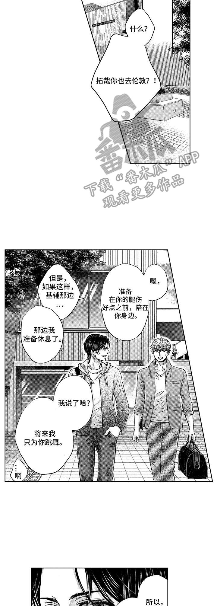 芭蕾王子漫画,第20章：慢慢向前1图