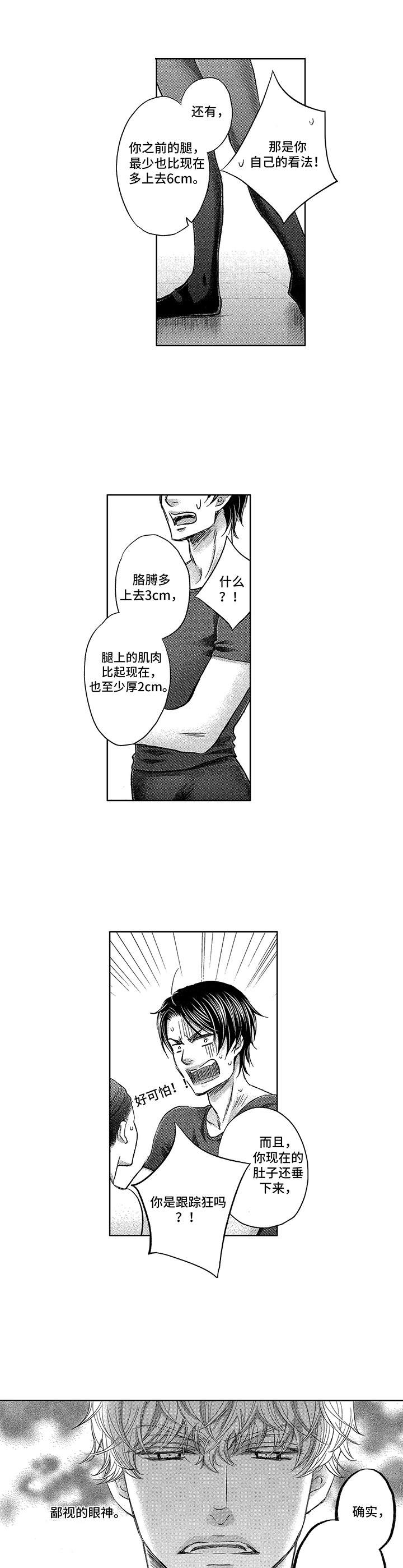 芭蕾王子凌桂明现状漫画,第5章：找茬2图