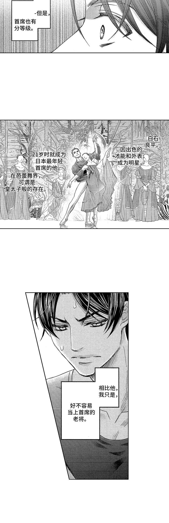 芭蕾王子julian漫画,第1章：首席舞者2图