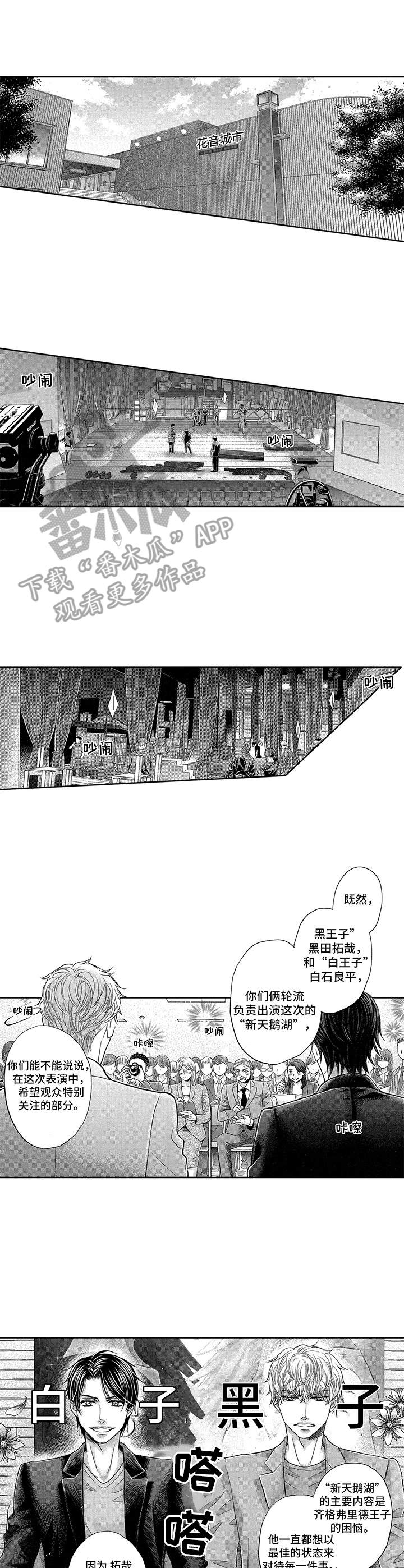 芭蕾王子julian漫画,第12章：采访1图