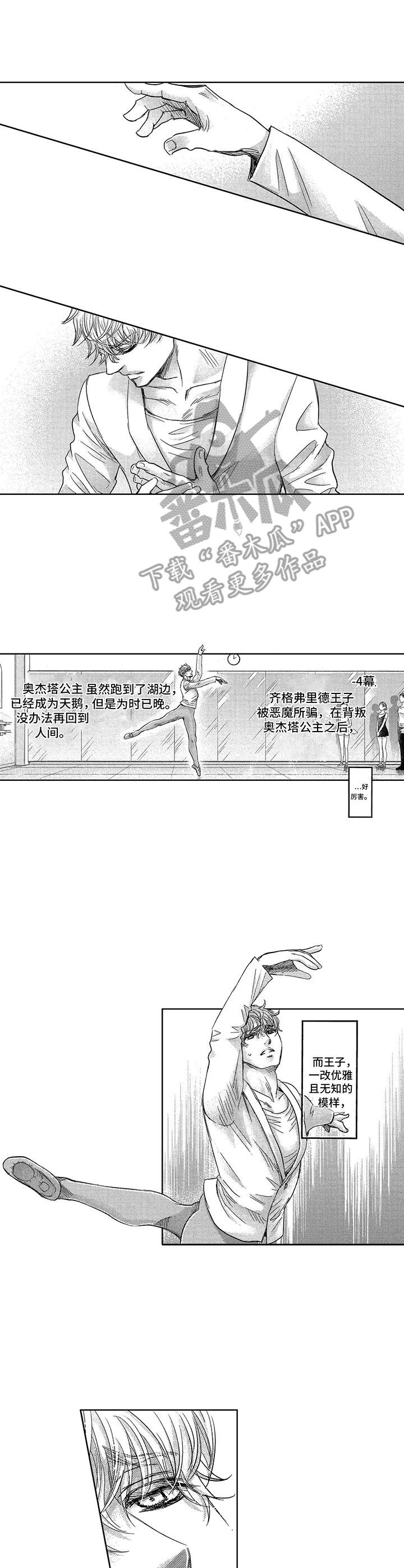 芭蕾王子盛世东近况漫画,第7章： 比试1图