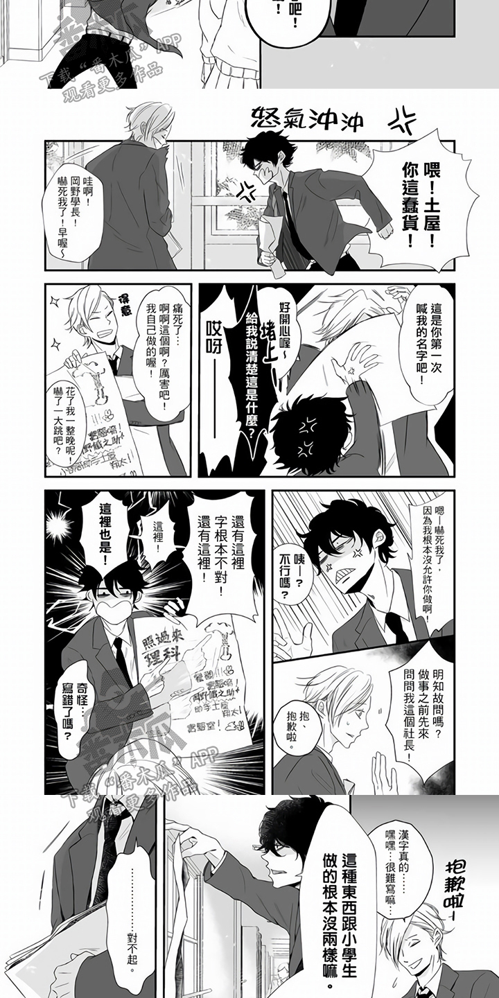 指导自卑学长漫画,第5章：宣传1图