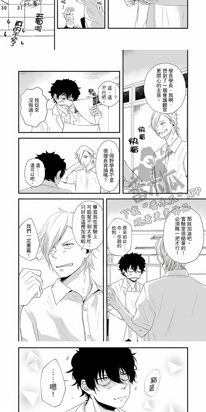 指导自卑学长漫画,第18章：表演1图