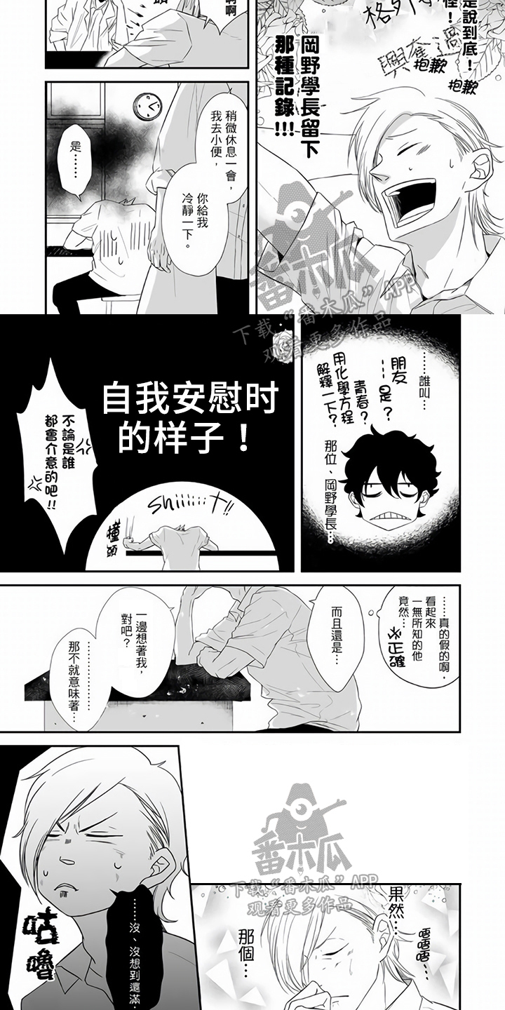 指导自卑学长漫画,第14章：在意1图