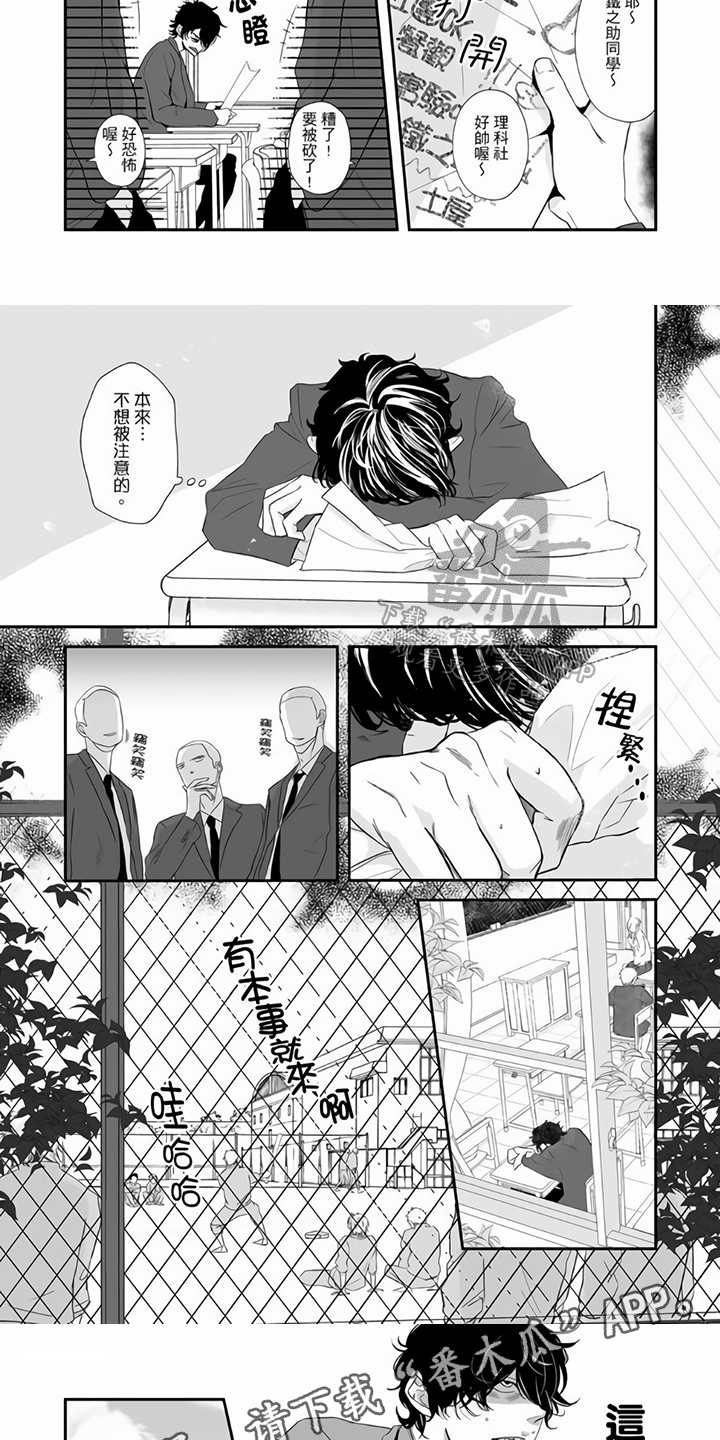指导自卑学长漫画,第5章：宣传1图