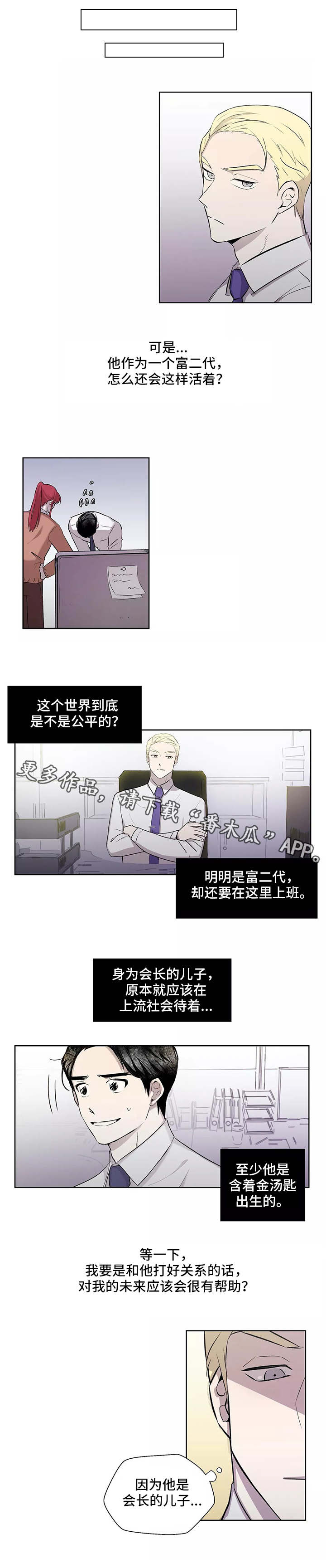 上位规划什么意思漫画,第3章：富二代1图