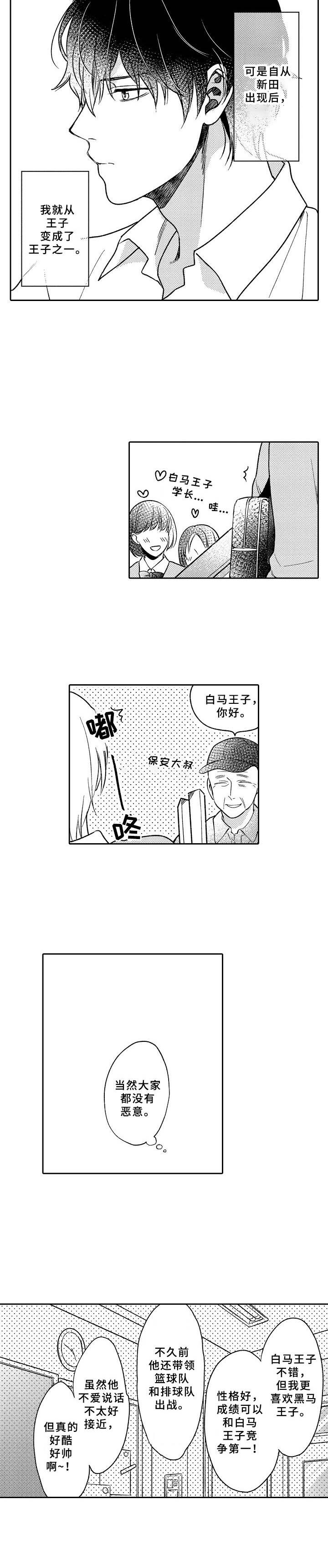 黑白王者英雄图怎么制作漫画,第1章：白马王子1图