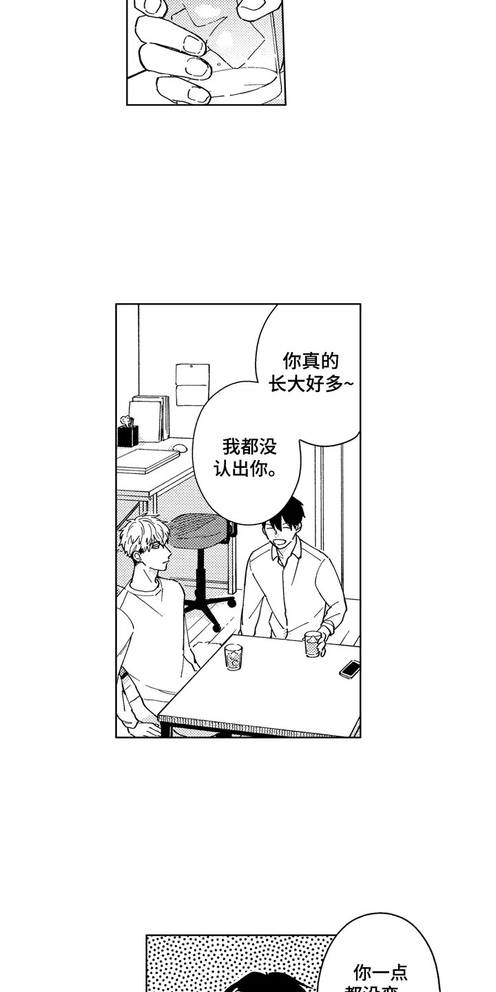 社畜也有爱情番外漫画,第1章：天降竹马2图