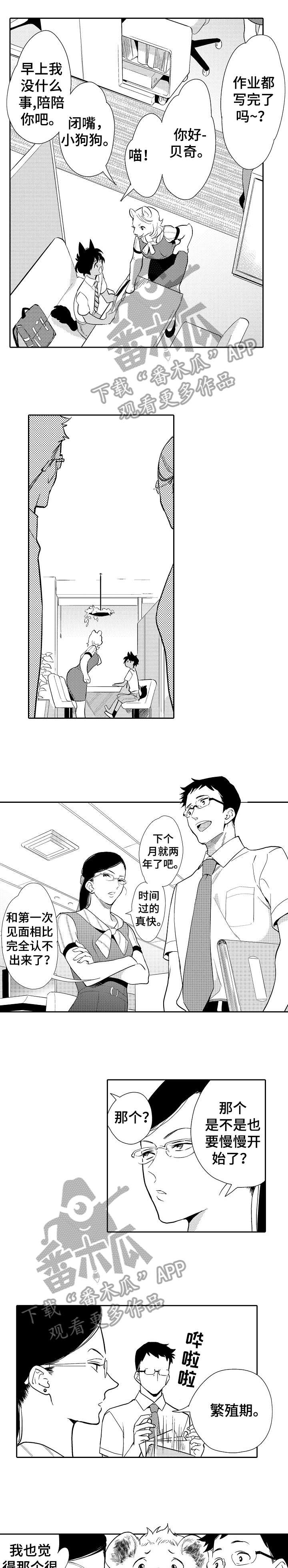 他带来了光漫画,第6章：难办1图