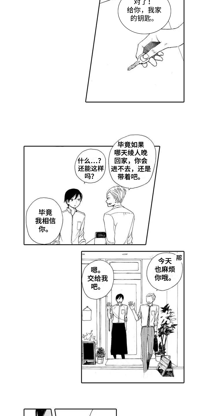 蜡笔小新晚餐是秘密漫画,第1章：托付2图