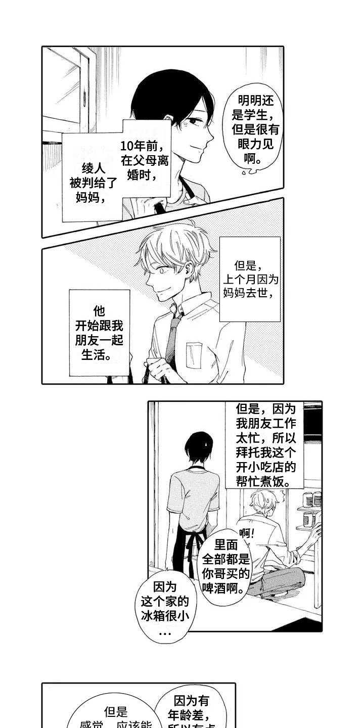 晚餐后2小时血糖12.2严重吗漫画,第1章：托付1图