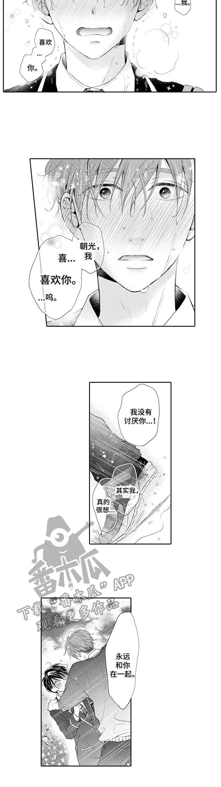 体质特殊漫画,第17章：表白1图