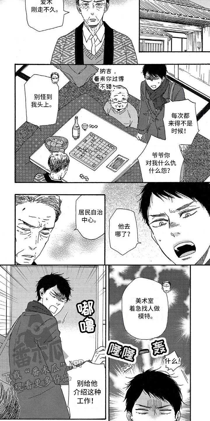 男人的世界漫画,第22章：模特2图