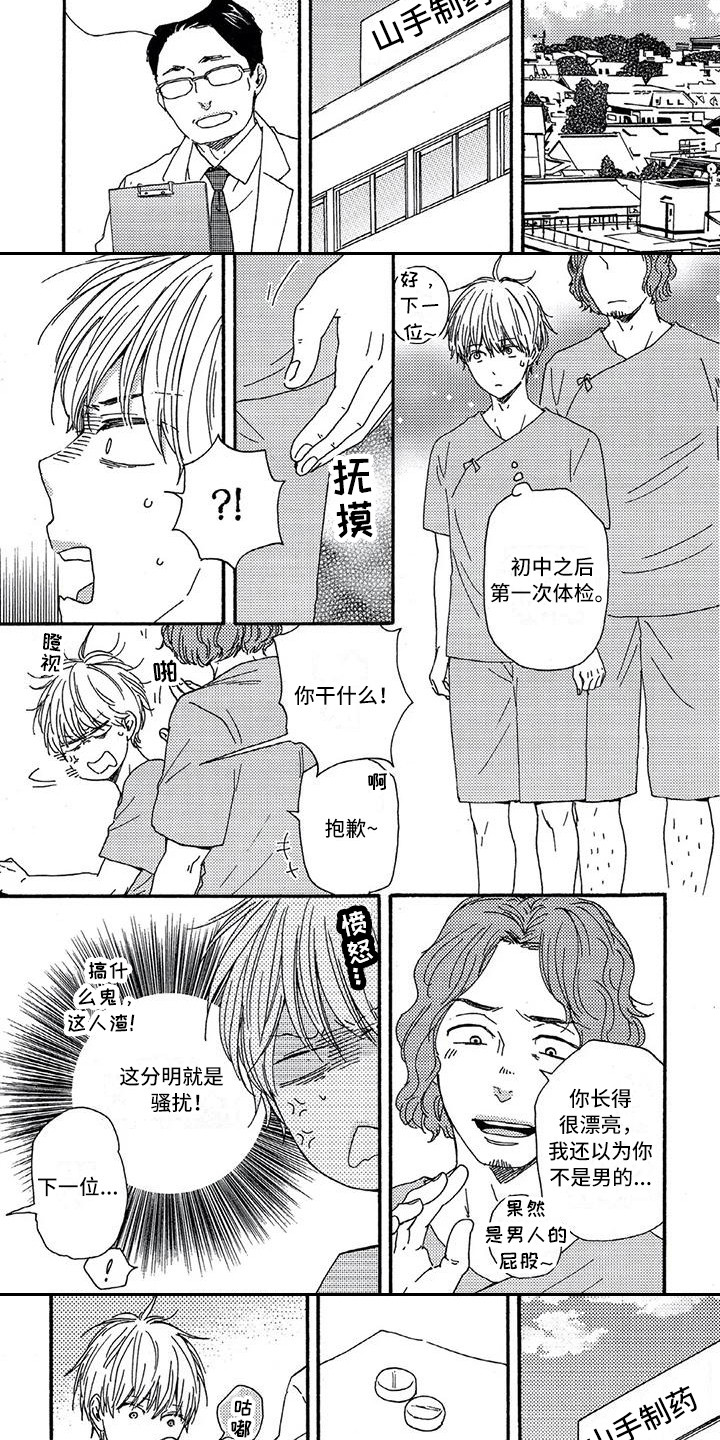 男人的笑漫画,第16章：临床试验1图