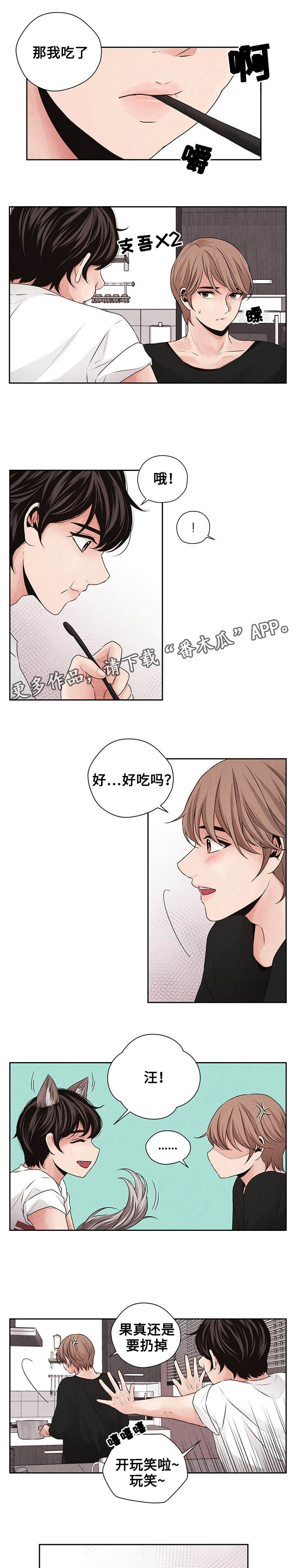 想你的季节视频漫画,第17章：狗粮2图