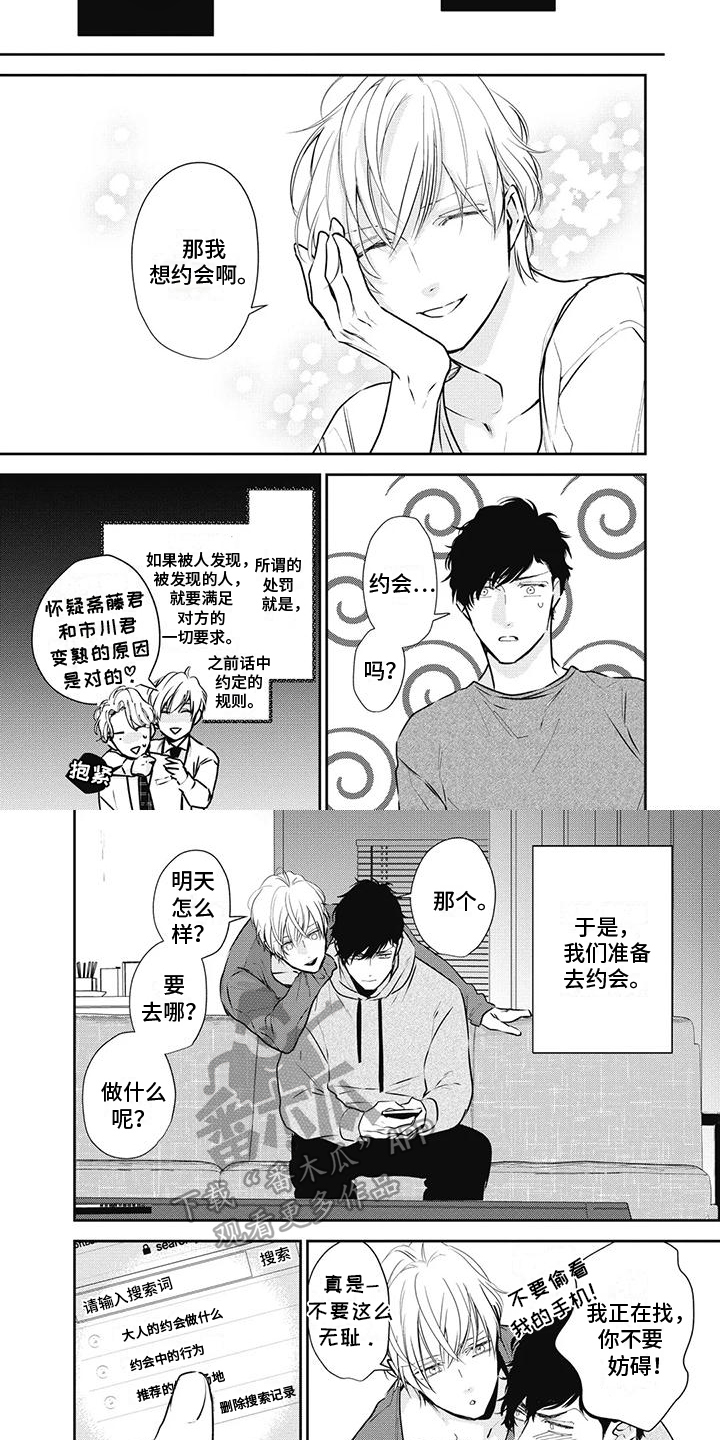 斋藤与水野漫画,第25章：惩罚1图
