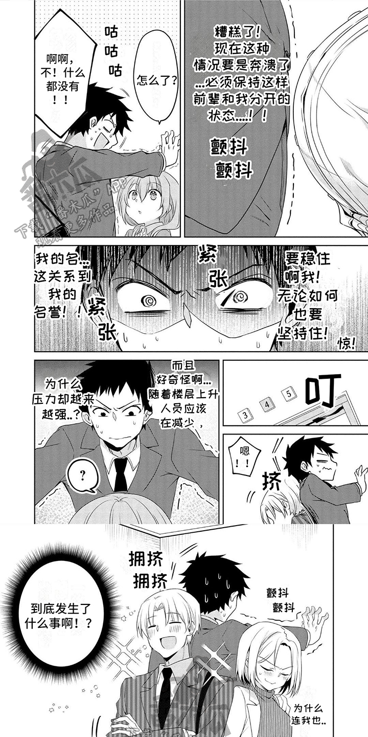 听前奏猜歌名的游戏漫画,第13章：壁咚1图
