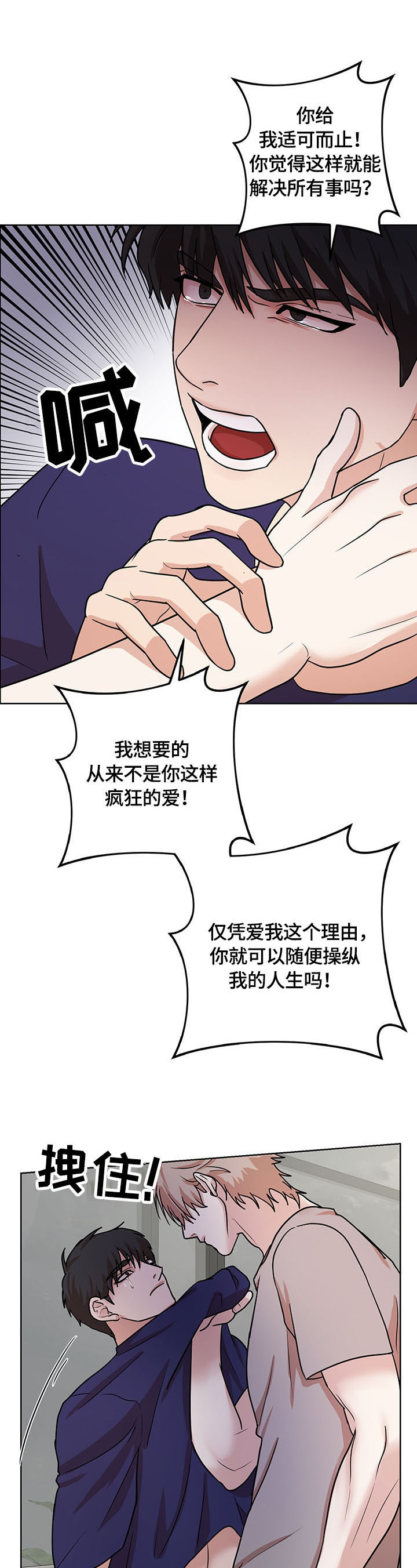 疯狂之爱电影漫画,第12章：哭2图