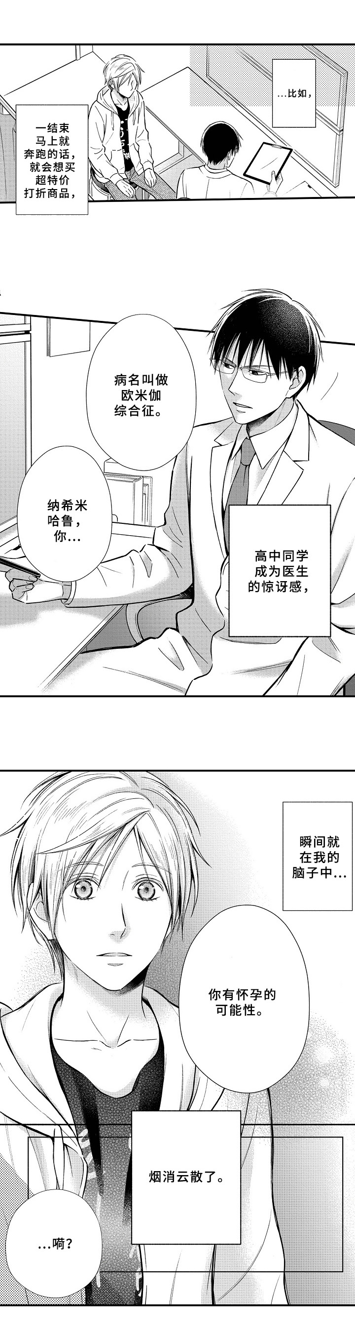 欧米伽综合症漫画,第1章：检查1图