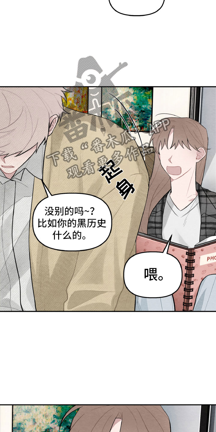 碰巧遇到 怎么表达漫画,第20章：一起看相册1图