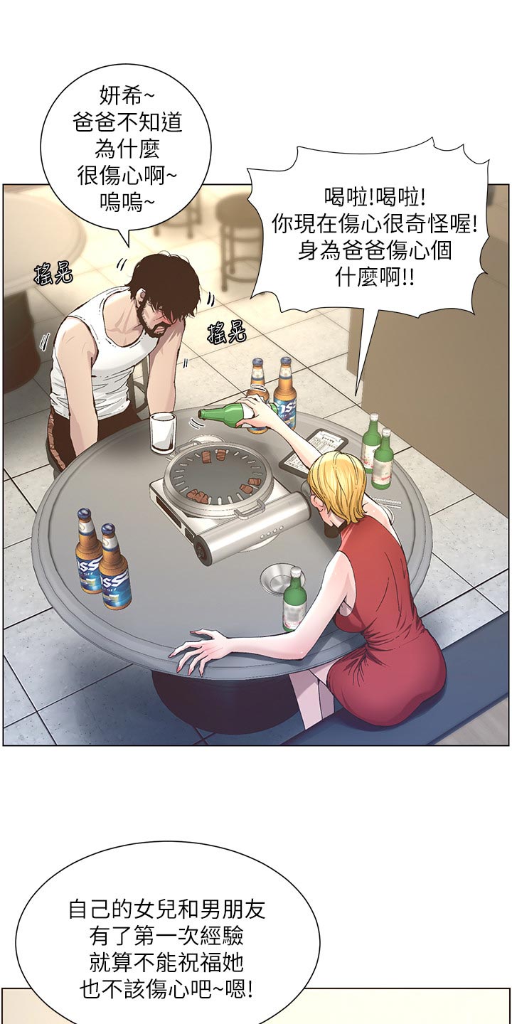 假爸爸电视连续剧漫画,第109章：伤心1图