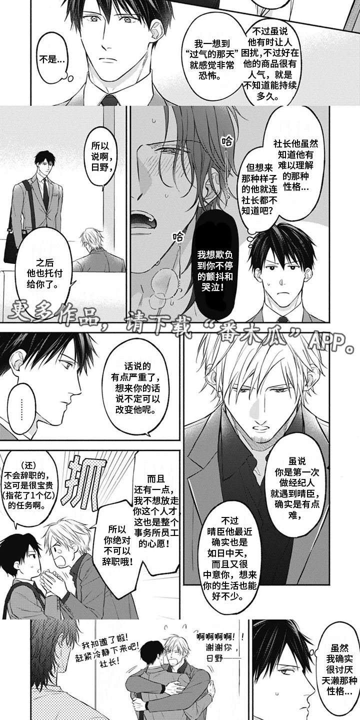 特派经纪人漫画,第4章：怪癖1图