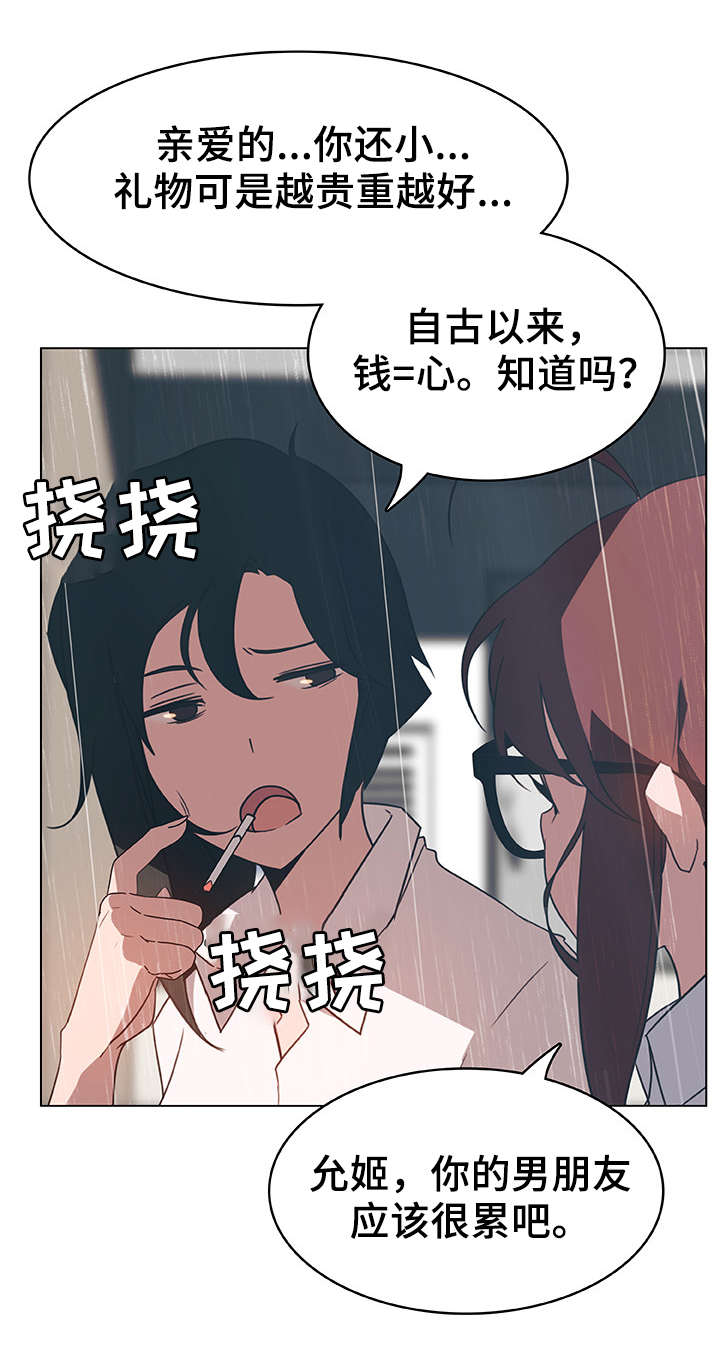 急速下坠漫画,第18章：礼物2图