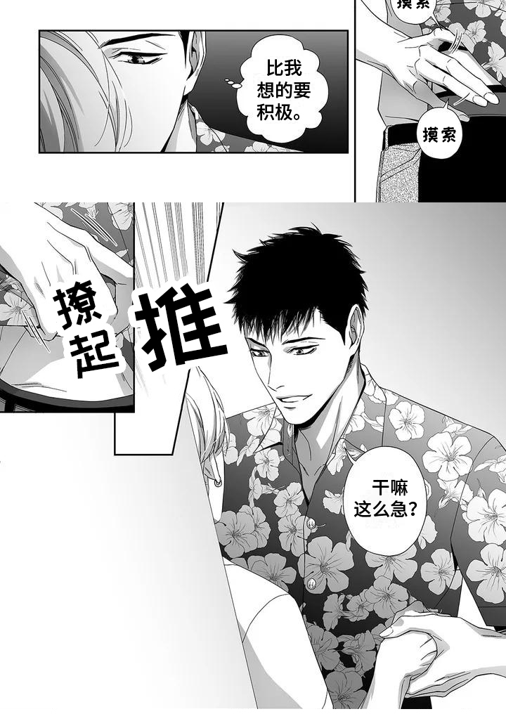 陌生的手势怎么做漫画,第3章：积极1图