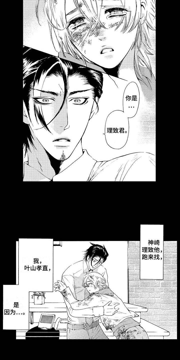 向阳而生作品说明漫画,第11章：凄惨1图