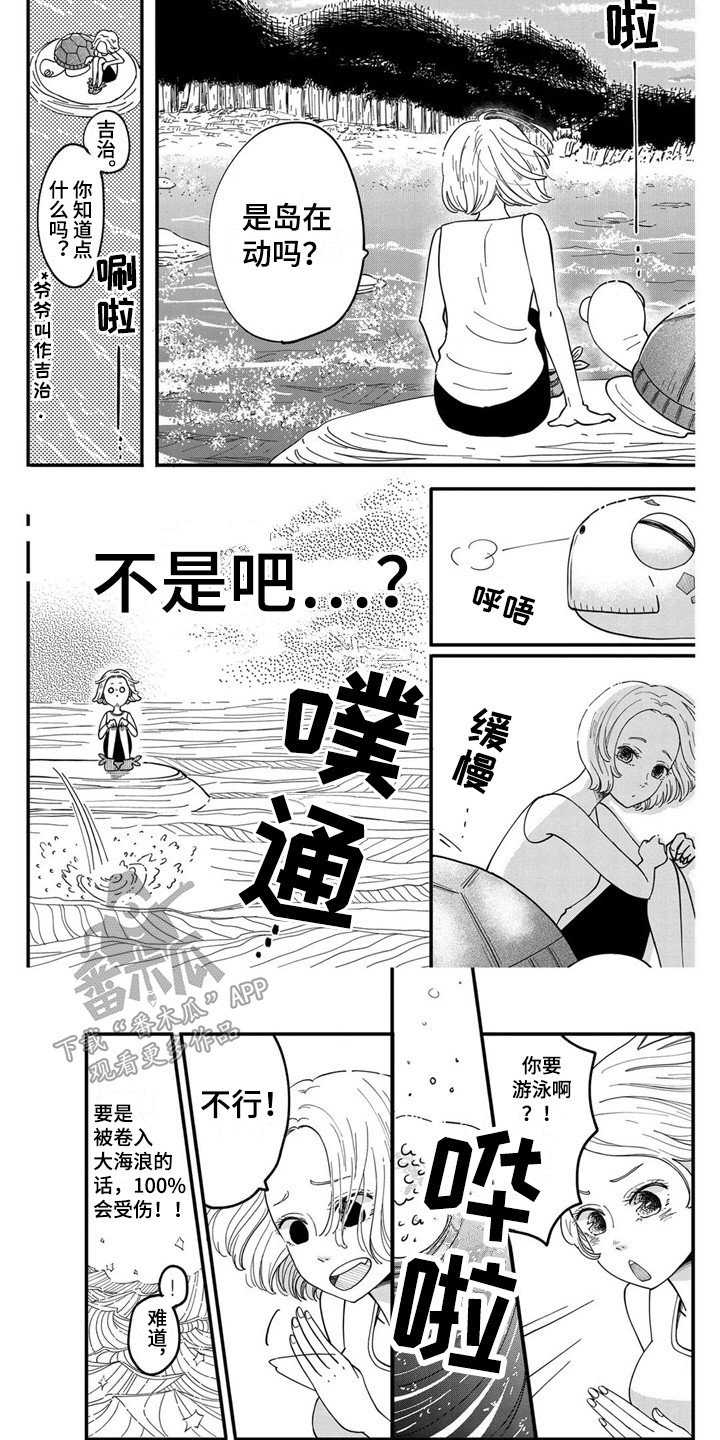 荒岛事务所漫画漫画,第7章：海龟1图