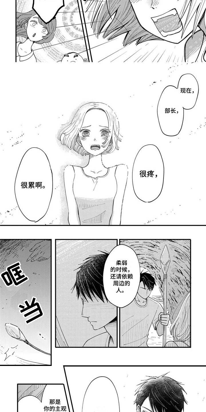 荒岛事务所漫画漫画,第18章：幸亏1图