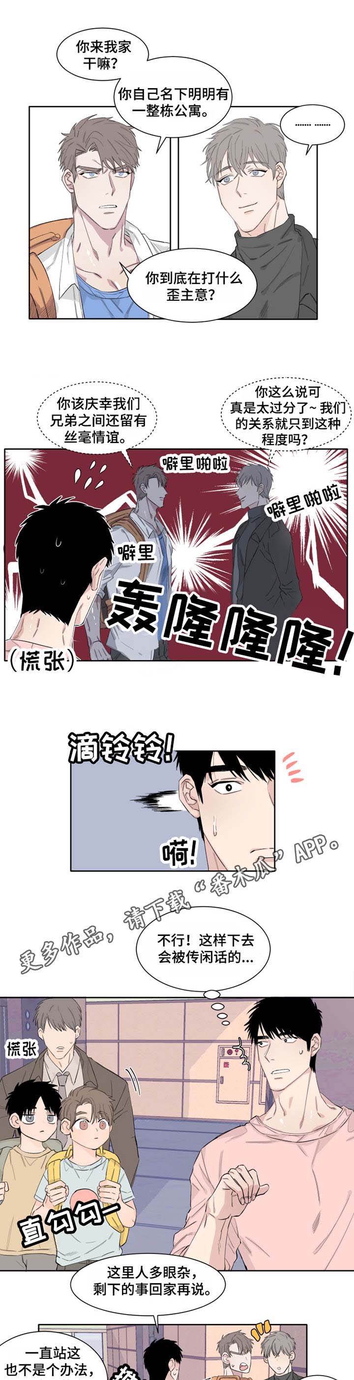 夺爱守护免费阅读漫画,第11章：亲哥哥1图