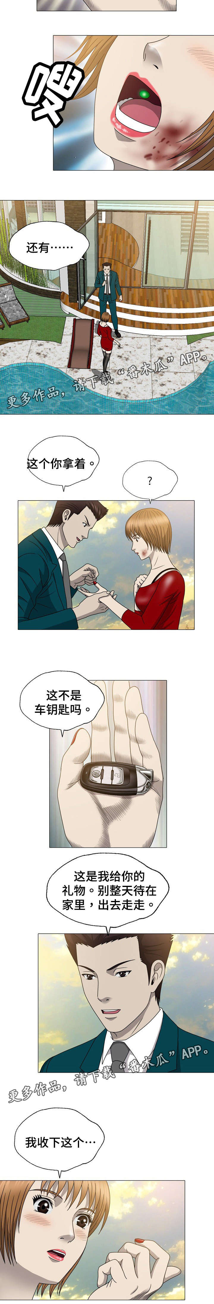 整形交换漫画,第28章：礼物1图